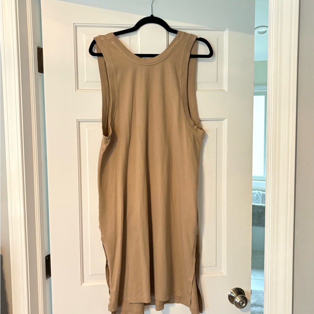 Free People Movement Hot Hot Tan Sleeveless Dress NWT - Picture 5 of 7